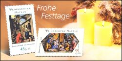 2008  Weihnachtskarte der Deutschen Post