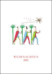 2013  Weihnachtskarte der Deutschen Post