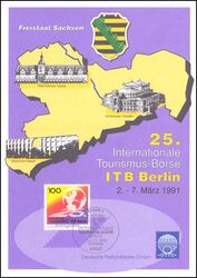 1991  Sonderblatt - Internationale Tourismus-Brse