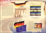 2010  Postamtliches Erinnerungsblatt - 20 Jahre Deutsche Einheit