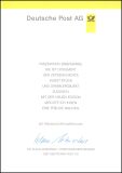 1995  Ministerkarte - Sporthilfe