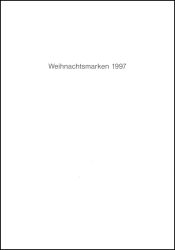1997  Ministerkarte - Weihnachten