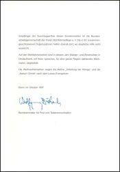 1997  Ministerkarte - Wasser- und Windmühlen in Deutschland