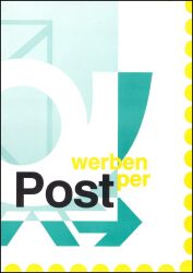 1992  Faltkarte - Werben per Post