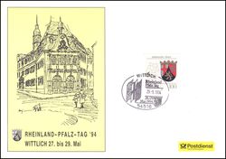 1994  Werbekarte - Rheinland-Pfalz-Tag in Wittlich