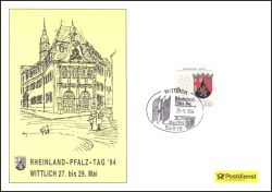 1994  Werbekarte - Rheinland-Pfalz-Tag in Wittlich