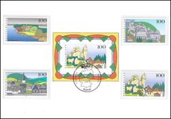 1995  Briefmarkenserie Bilder aus Deutschland