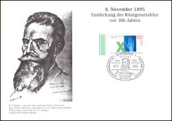 1995  150. Geburtstag von Wilhelm Conrad Röntgen
