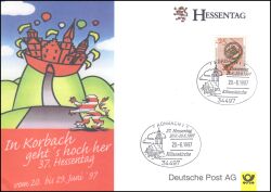 1997  Werbekarte - 37. Hessentag in Korbach