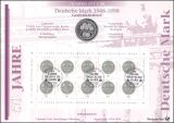 1998  Numisblatt - 50 Jahre Deutsche Mark