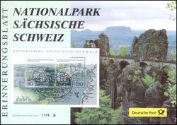 1998  Sonderkarte - Nationalpark Schsische Schweiz