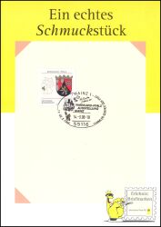 1998  Werbekarte - Rheinland-Pfalz Ausstellung