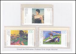 1994  Faltkarte - Deutsche Malerei des 20. Jahrhunderts