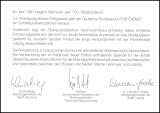 1991  Faltkarte - 750 Jahre Hannover