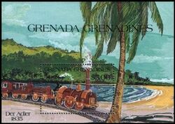 Grenada-Grenadinen 1984  Lokomotive