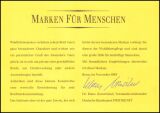 1993  Faltkarte - Wohlfahrt: Deutsche Trachten