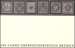 1974  100 Jahre Oberpostdirektion Bremen