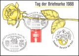 1988  Werbekarte der DBP - Tag der Briefmarke