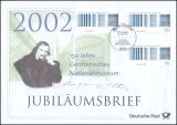 2002  Jubiläumsbrief  - 150 Jahre Germanisches...