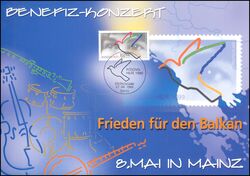 1999  Sonderkarte - Frieden fr den Balkan
