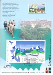 1999  Sonderkarte - Briefmarken Weltausstellung IBRA `99