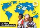 1999  Faltkarte - 50 Jahre SOS-Kinderdörfer