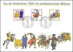 1989  Postbeförderung im Laufe der Jahrhunderte