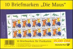 1998  Trickfilmfiguren: Die Sendung mit der Maus