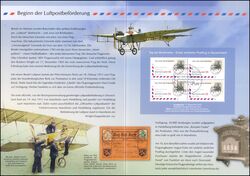 2012  Postamtliches Erinnerungsblatt - Tag der Briefmarke