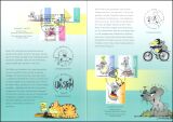 2014  Postamtliches Erinnerungsblatt - Sporthilfe: Cartoons