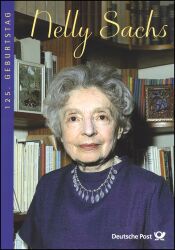 2016  Postamtliches Erinnerungsblatt - Nelly Sachs