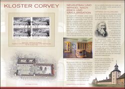 2016  Postamtliches Erinnerungsblatt - UNESCO-Welterbe: Kloster Corvey