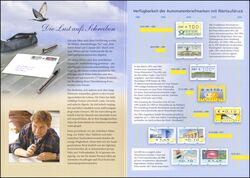 2017  Postamtliches Erinnerungsblatt - Neue Automatenmarken