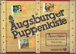 2017  Postamtliches Erinnerungsblatt - Augsburger Puppenkiste