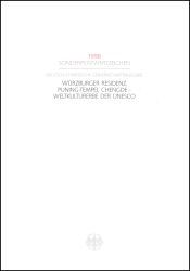 1998  Ministerkarte - UNESCO-Welterbe - Würzb. Residenz