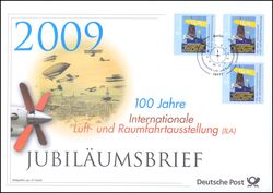 2009  Jubilumsbrief  - Internationale Luft- und Raumfahrtausstellung