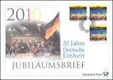 2010  Jubilumsbrief  - 20 Jahre Deutsche Einheit