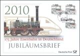 2010  Jubiläumsbrief  - 175 Jahre Eisenbahn in...
