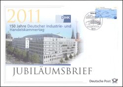 2011  Jubilumsbrief  - 150 Jahre Deutscher Industrie- und Handelskammertag