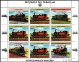 Paraguay 1984  Englische Lokomotiven