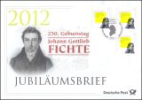 2012  Jubiläumsbrief  - 250. Geburtstag von Johann...