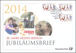 2014  Jubiläumsbrief  - 50 Jahre Aktion Mensch