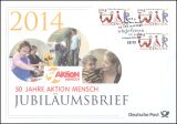 2014  Jubiläumsbrief  - 50 Jahre Aktion Mensch