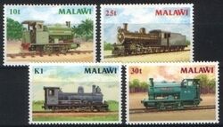 Malawi 1987  Dampflokomotiven