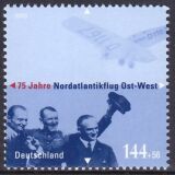 2003  Für die Briefmarke: Erster Nordatlantikflug