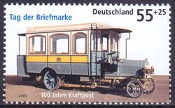 2005  Tag der Briefmarke: 100 Jahre Kraftpost