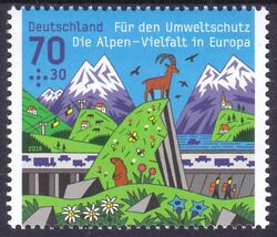 2016  Umweltschutz: Die Alpen - Vielfalt in Europa