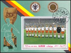 Ajman 1969  Sportler: Deutscher Fuball