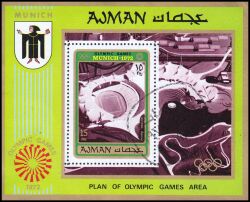 Ajman 1971  Olympische Sommerspiele 1972 in Mnchen