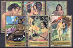 Fujeira 1972  Aktgemälde von Gauguin